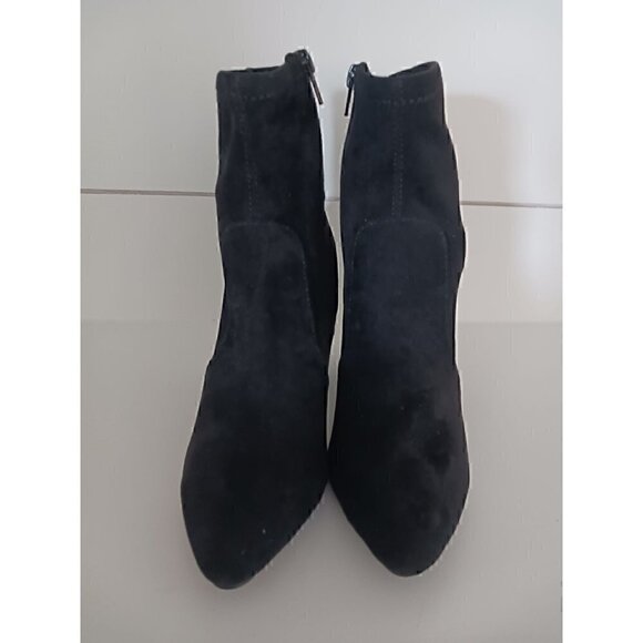 WILD PAIR Black Becci Sock Booties/NWOB, Size 7M - Picture 6 of 10